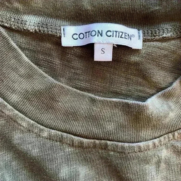 Cotton On Women’s Khaki Tye Dye Long Sleeve Crop small - Picture 3 of 8